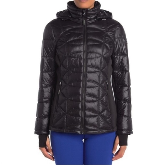 Michael Michael Kors | Missy Puffer Jacket Black - Picture 3 of 11